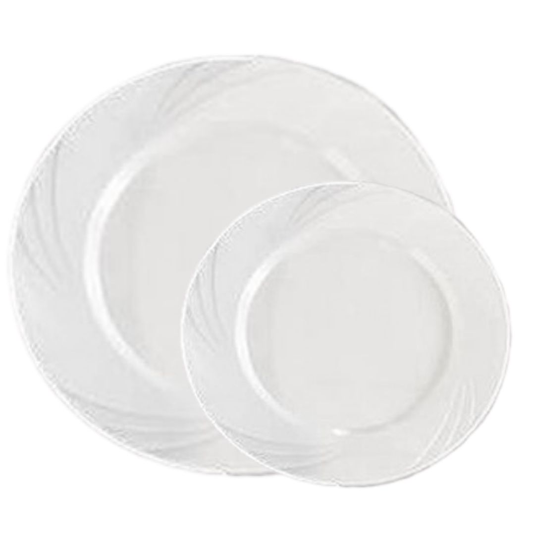 Assiettes en Plastique Réutilisable 6pcs - Promocenter