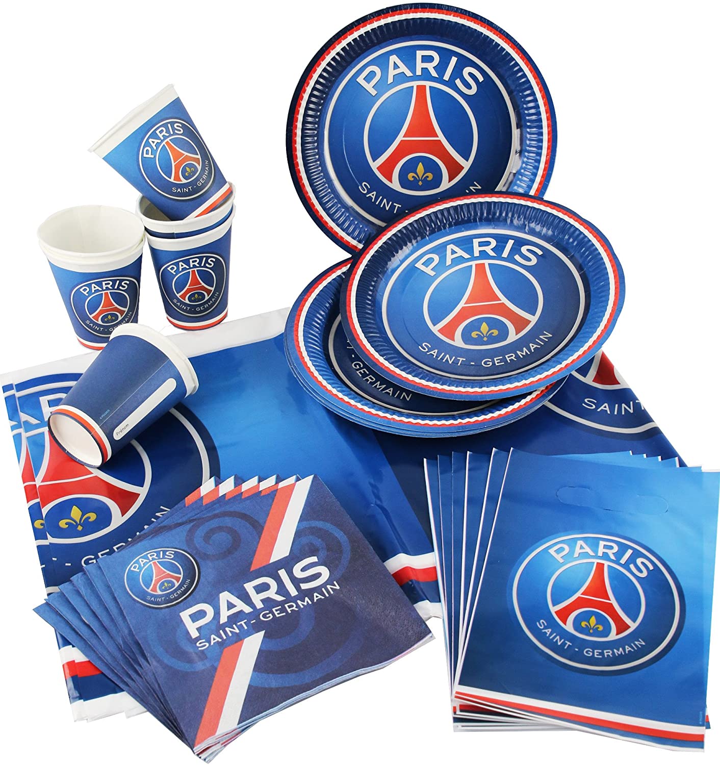 Kit Anniversaire 25pcs PSG - Promocenter