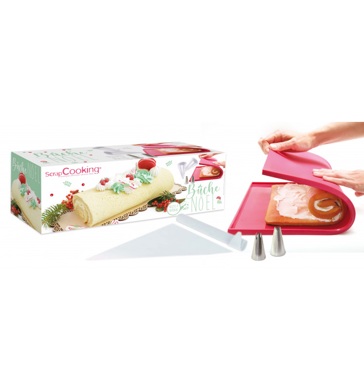 Moule bûche roulée Noël - Promocenter